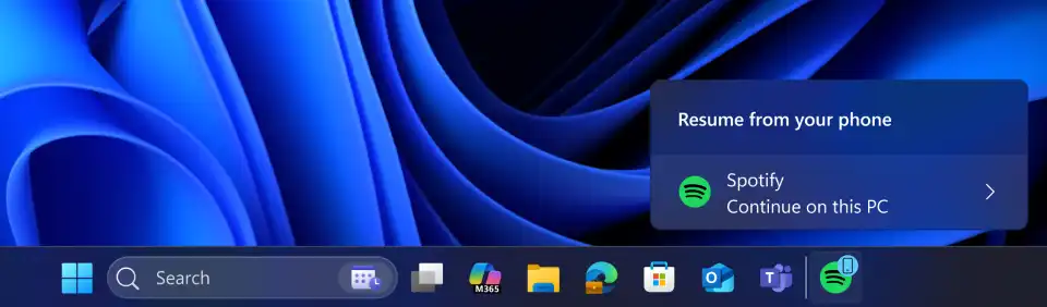 Retomar a tarefa do Android no Windows 11
