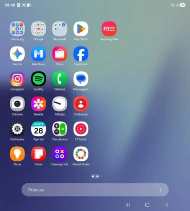 Software Samsung Galaxy Z Fold7