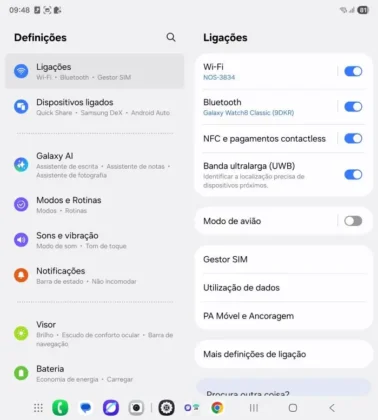 Software Samsung Galaxy Z Fold7
