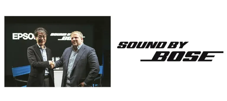 Epson e Bose anunciam parceria para projetores com som de alta fidelidade integrado