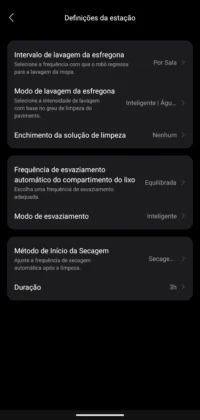 Roborock Saros 10 - aplicação