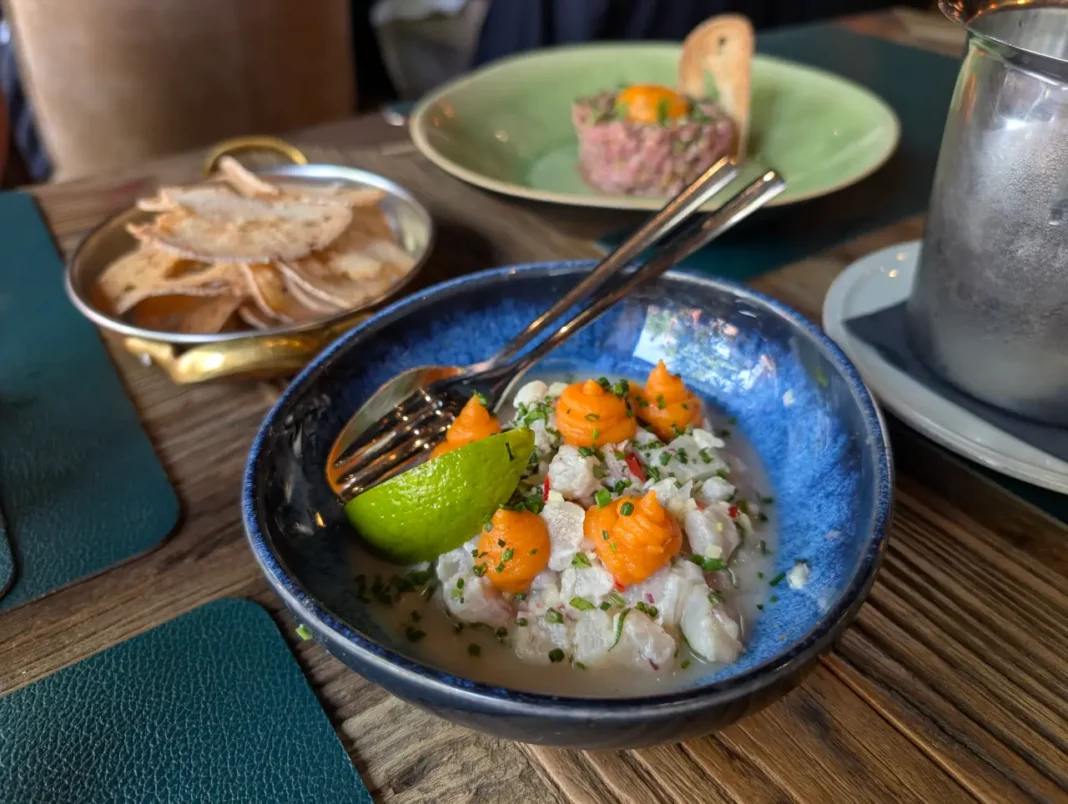Degust'AR Lisboa - Ceviche de corvina