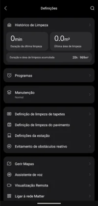 Roborock Saros 10 - aplicação