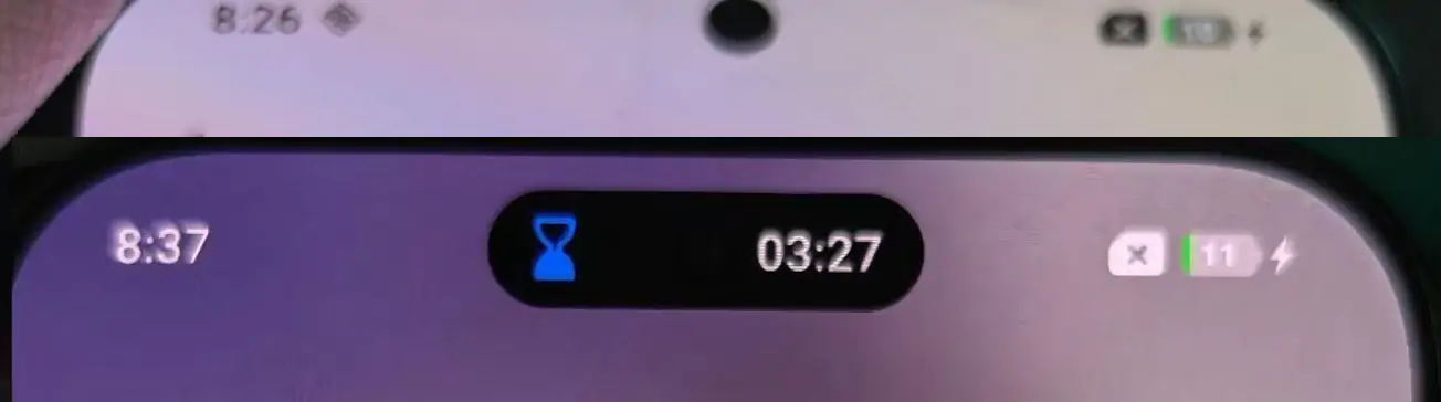 Xiaomi faz alterações visuais no novo HyperOS 3 1 Ícone da bateria no HyperOS 3