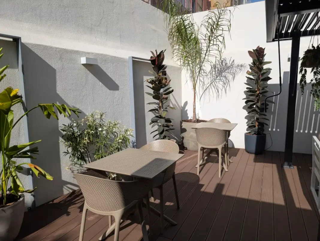 M'AR De AR Auria - p&aacute;tio exterior