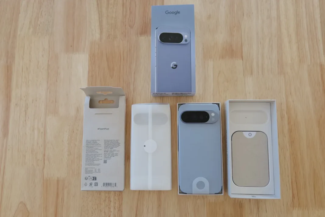 Google Pixel 10 Pro XL e acess&oacute;rios