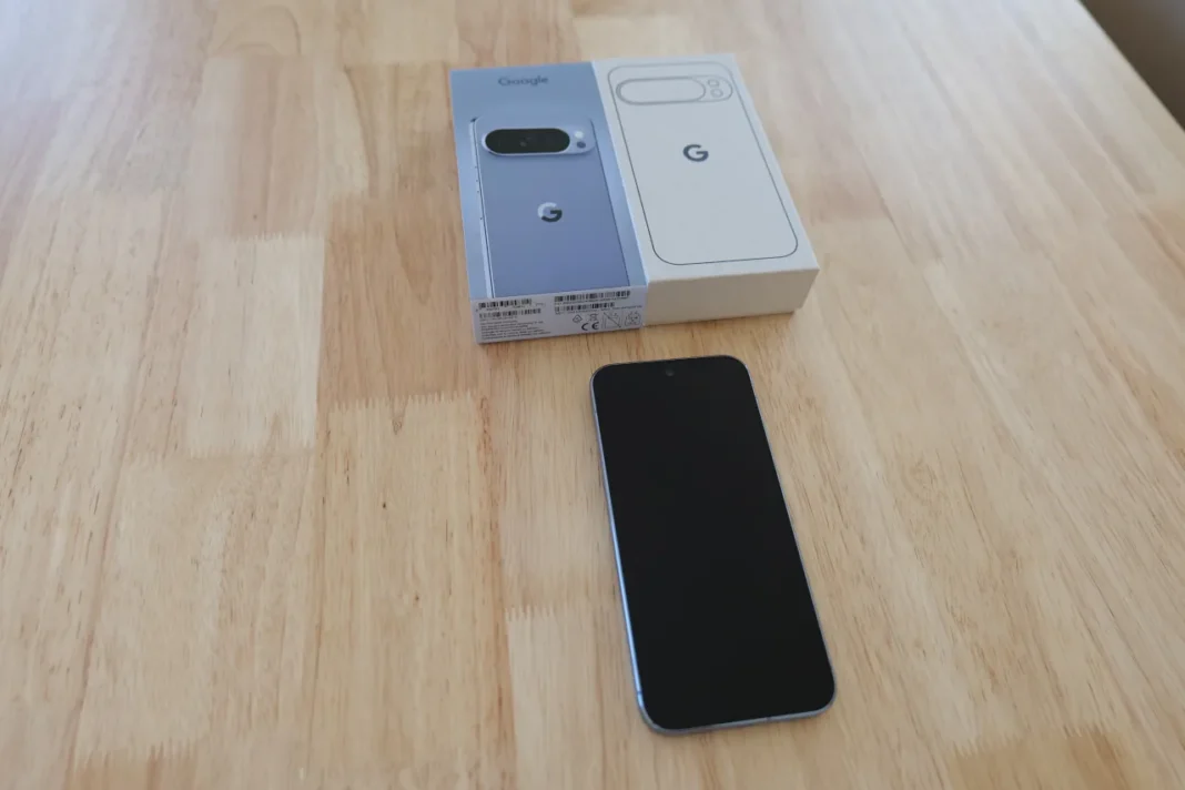 Google Pixel 10 Pro XL fora da caixa