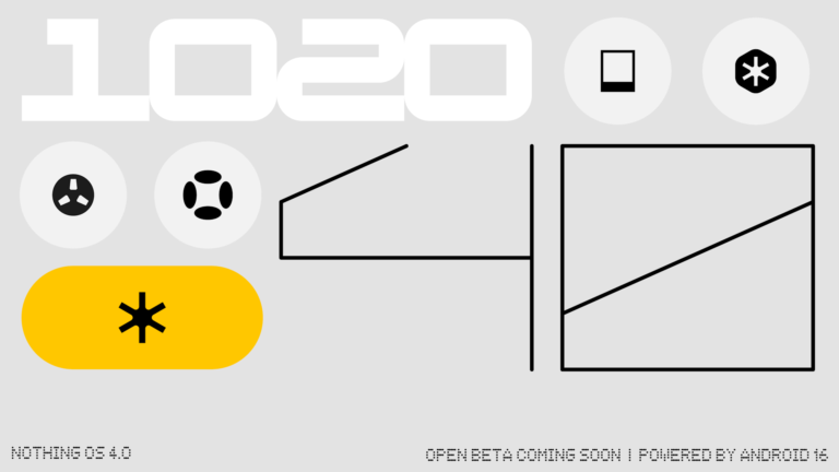 Nothing OS 4.0 faz a sua estreia com Android 16 e aposta num design minimalista