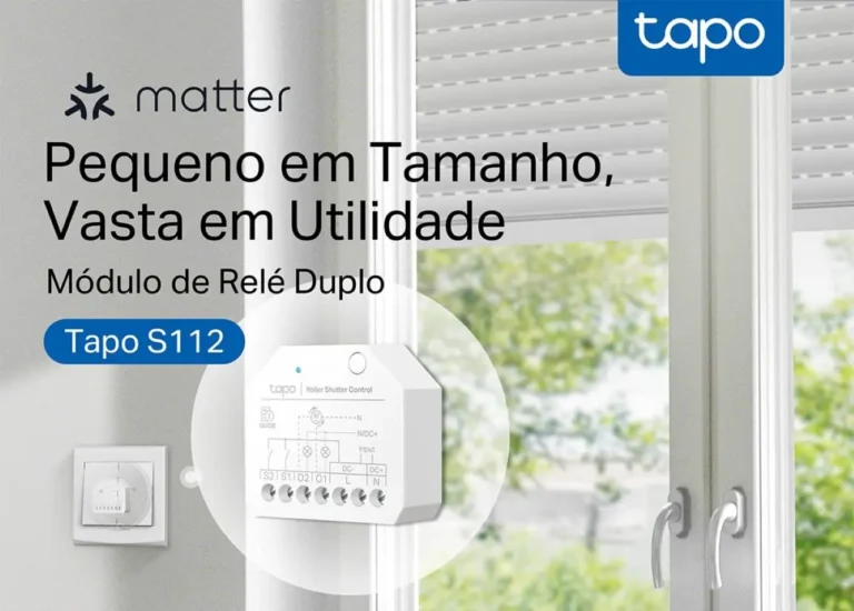 Tapo S112 é o novo interruptor inteligente da TP-Link com suporte do protocolo Matter