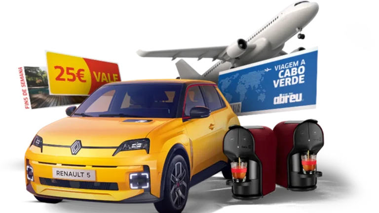 Delta Cafés lança nova edição do Café da Sorte com prémios diários, viagem a Cabo Verde e um Renault 5 E-Tech