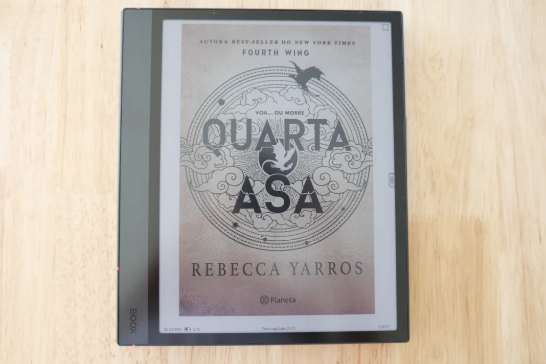 Boox Air 4C - capa livro