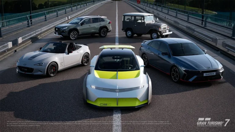 Gran Turismo 7 recebe atualização 1.63 com cinco novos carros e eventos adicionais