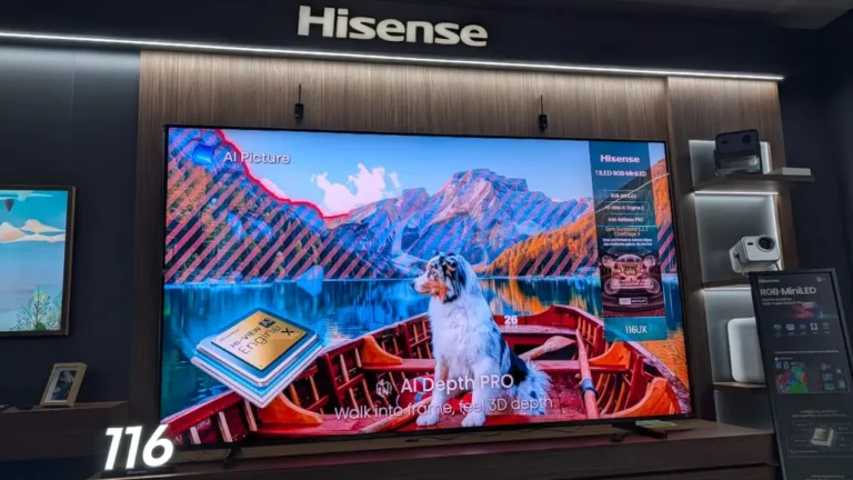 Hisense lança em Portugal televisor RGB-MiniLED de 116 polegadas