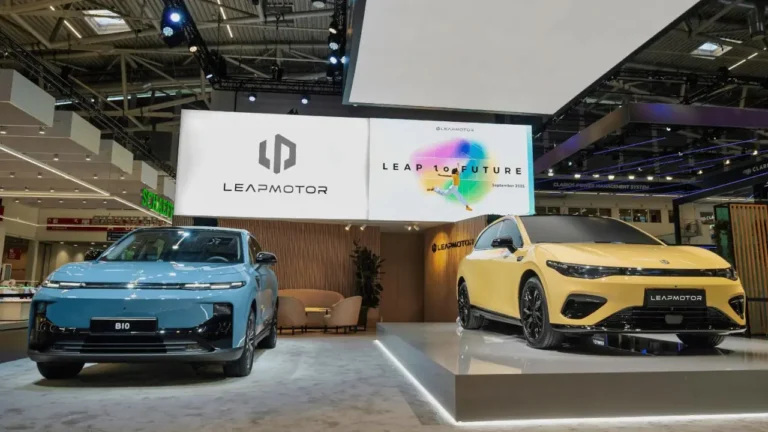 Leapmotor faz a estreia mundial do B05 no IAA Mobility, em Munique
