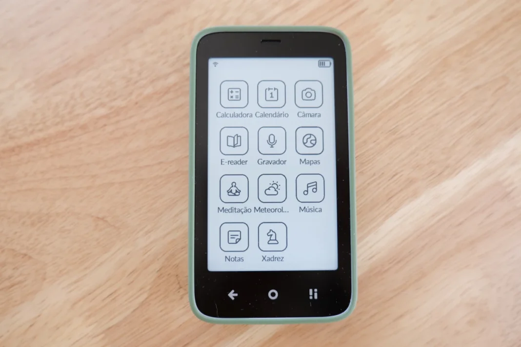 Mudita Kompakt - menu aplica&ccedil;&otilde;es