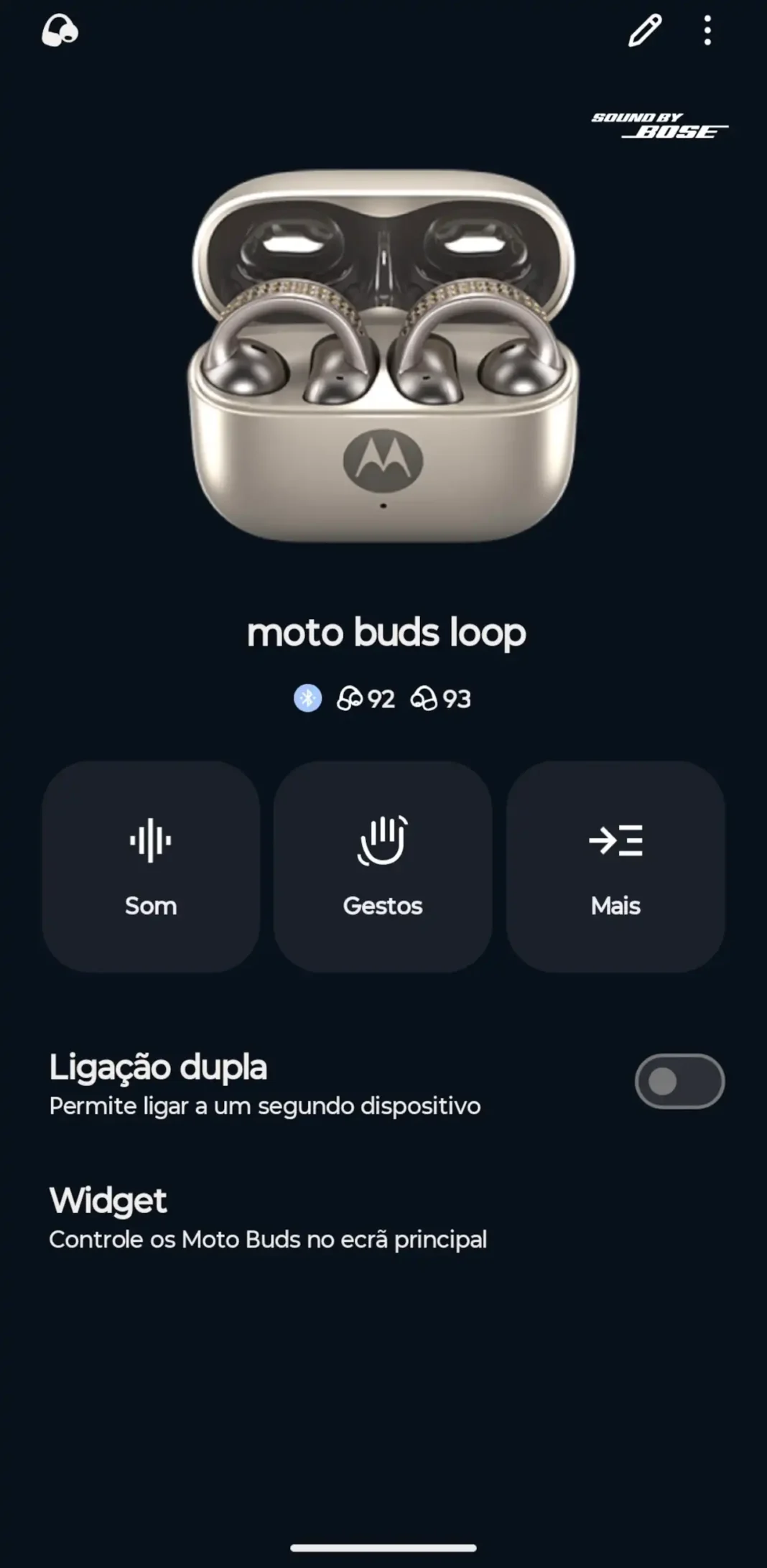 Moto Buds app