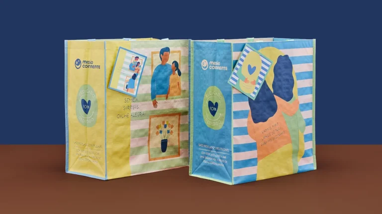 Missão Continente apresenta novos sacos solidários produzidos com redes de pesca recicladas