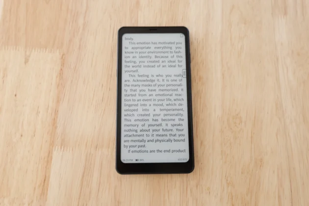 Boox 2 - menu leitura