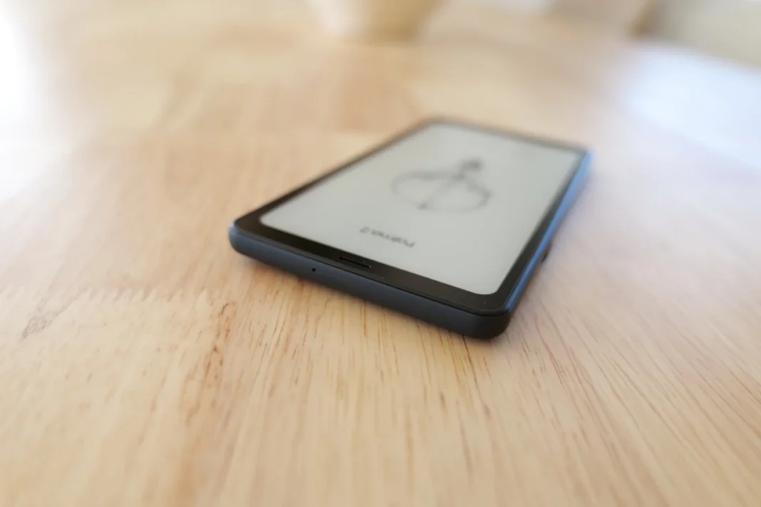 Boox Palma 2 - parte superior