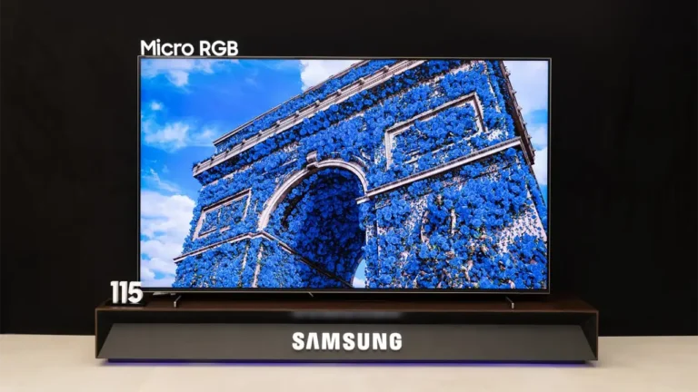 Samsung apresenta tecnologia Micro RGB em ecrã de 115 polegadas