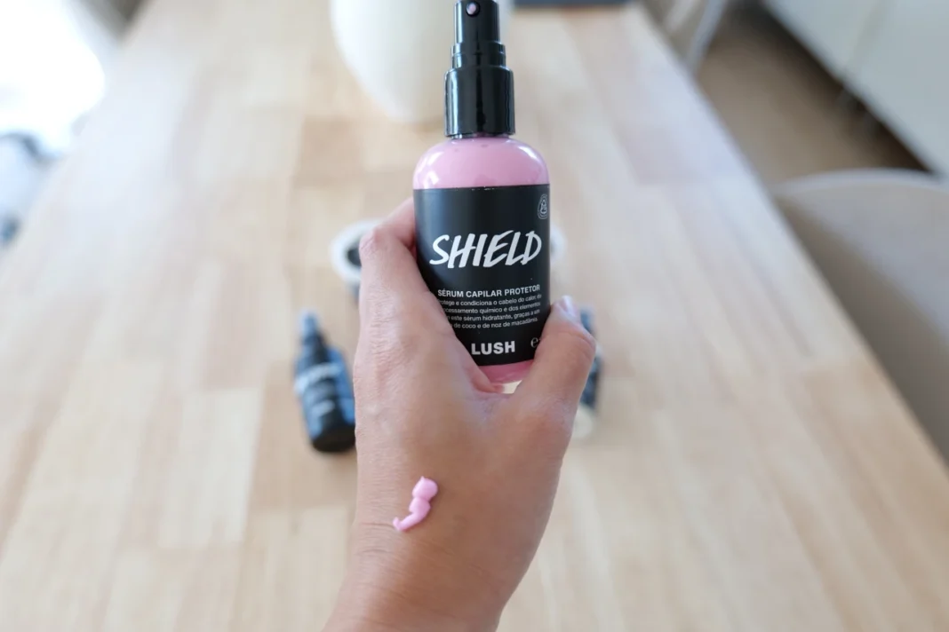 Lush Cosmetics - Shield (Protetor de Calor para Cabelo)