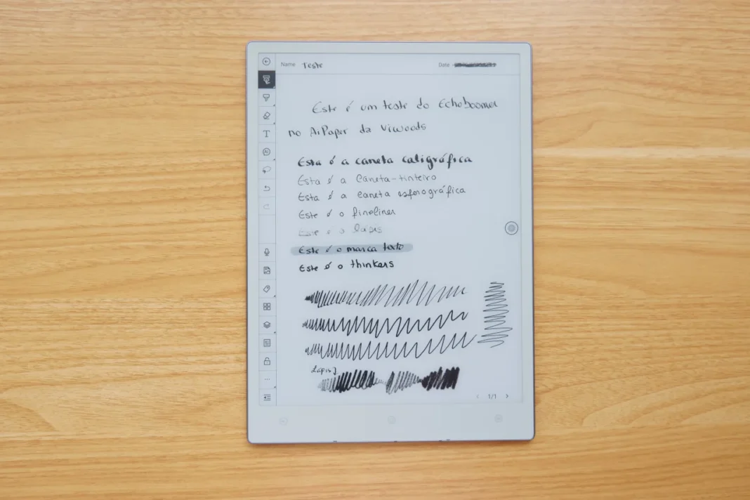 Viwoods AiPaper - tipos de caneta