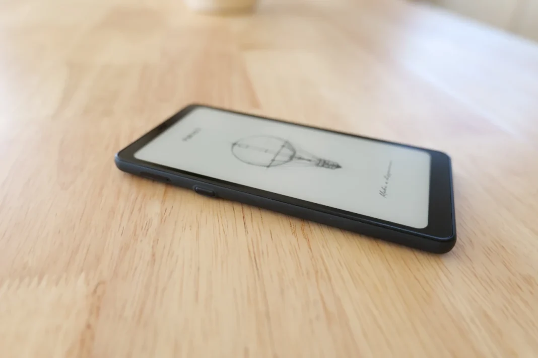 Boox Palma 2 - vista lateral esquerda