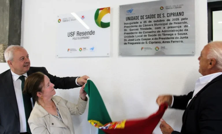 Inaugurada a nova Unidade de Saúde de São Cipriano, em Resende