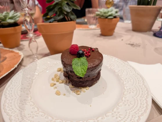 Angels Bar - Bolo de chocolate com pimenta