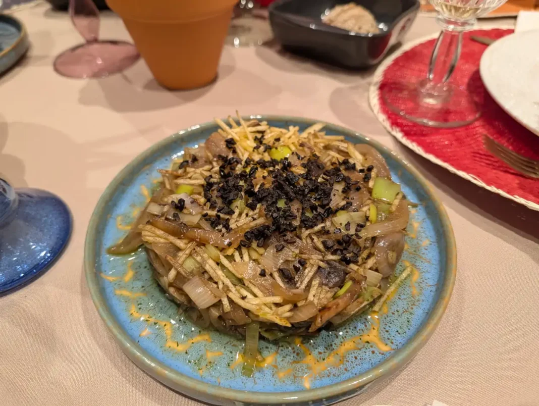 Angels Bar - Br&aacute;s de cogumelos e alho franc&ecirc;s