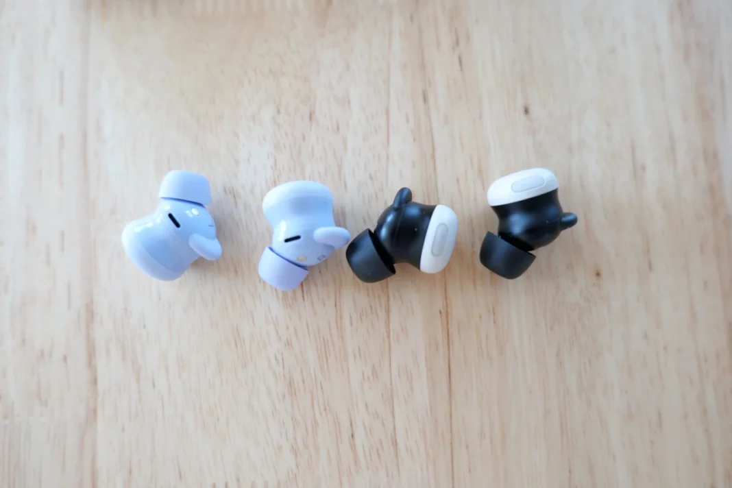 Pixel Buds 2a e Pixel Buds Pro 2 - compara&ccedil;&atilde;o