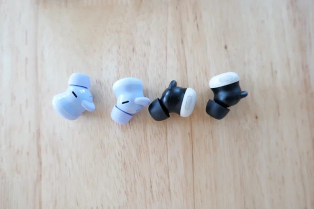 Pixel Buds 2a e Pixel Buds Pro 2 - comparação