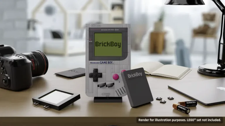 BrickBoy transforma o LEGO Game Boy numa consola real através de um kit criado por fãs
