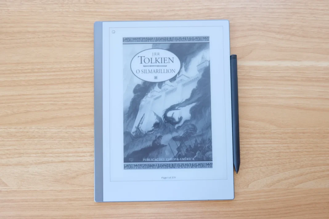 reMarkable 2 - capa livro