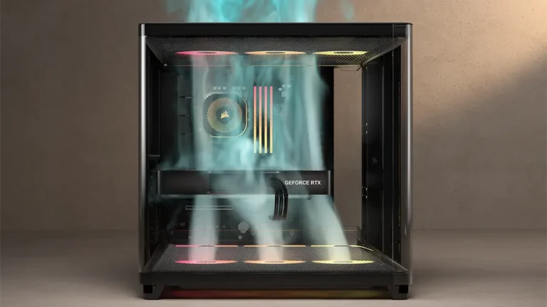 Corsair lança a nova caixa AIR 5400 com design de três câmaras e foco na refrigeração