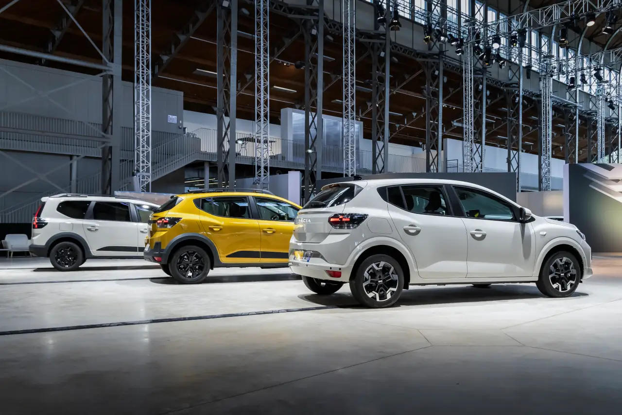 Dacia Sandero, Stepway, Jogger e Logan