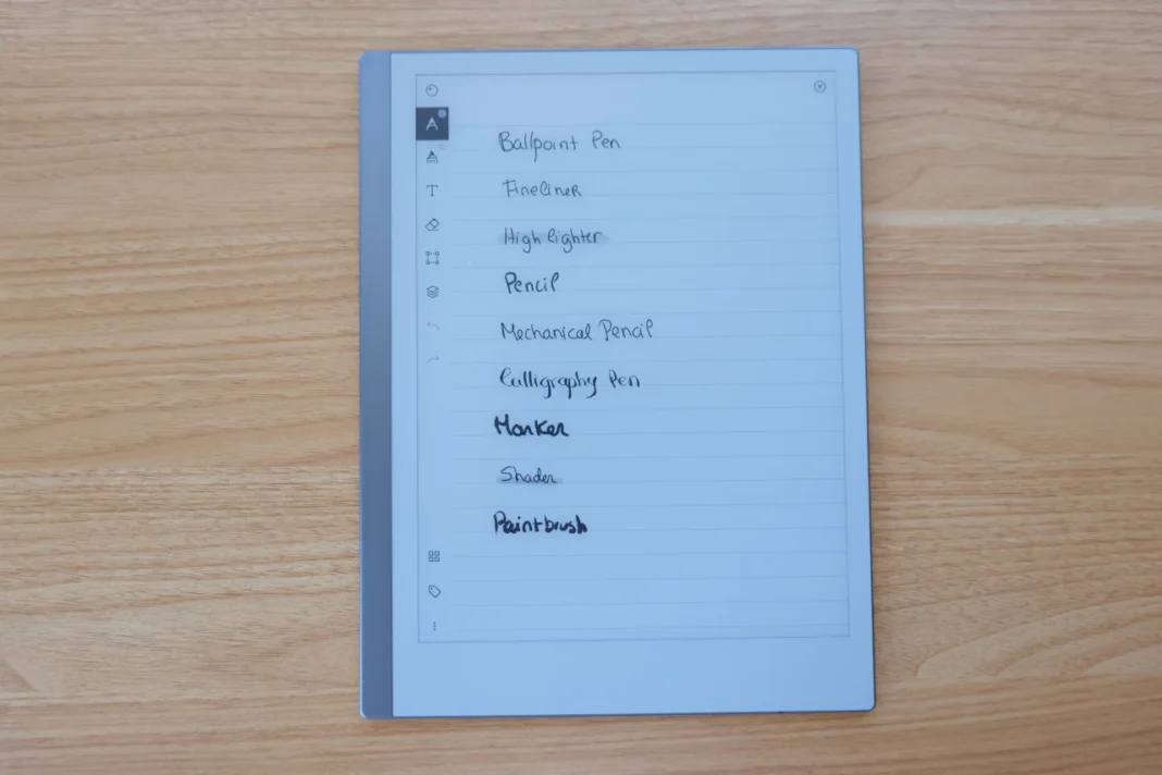 ReMarkable 2 - ferramentas