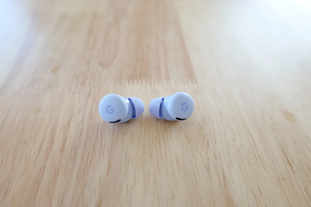 Pixel Buds 2a - vista frontal