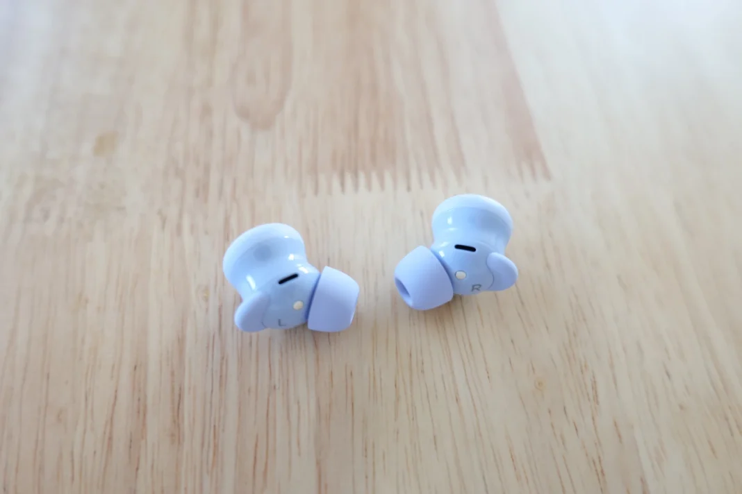 Pixel Buds 2a - vista superior