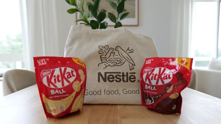 KitKat Ball: a nova versão do clássico chocolate da Nestlé chega em formato de bolinha