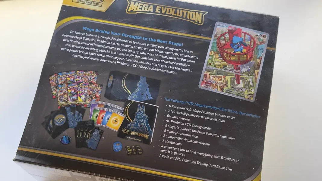 Elite Trainer Box Pok&eacute;mon TCG - Mega Evolution