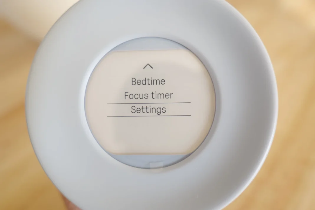 Mudita Harmony 2 - menu