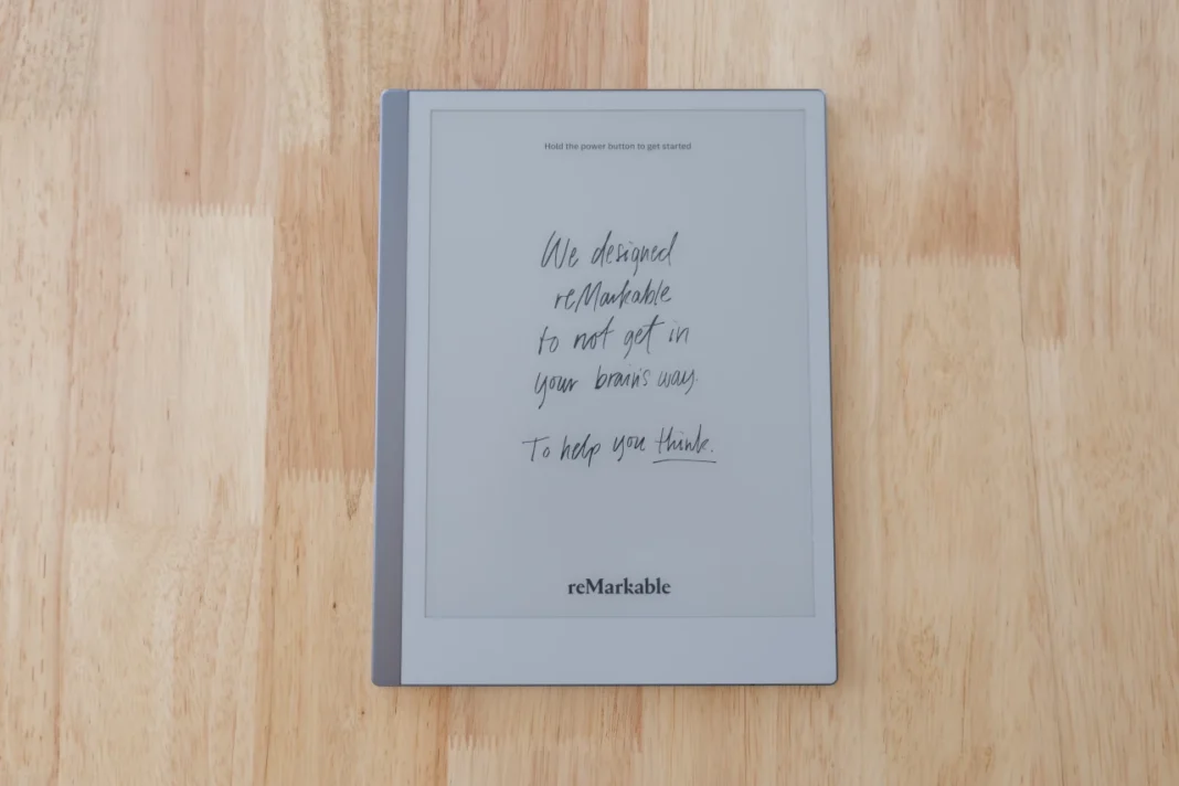 ReMarkable 2 - ecr&atilde;