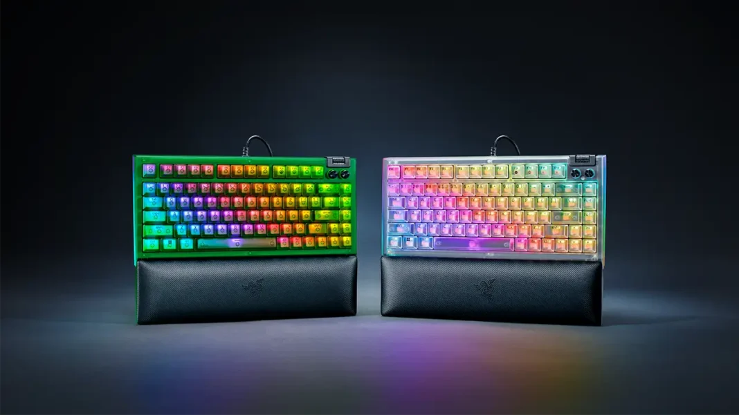 Razer Phantom White BlackWidow V4 75%