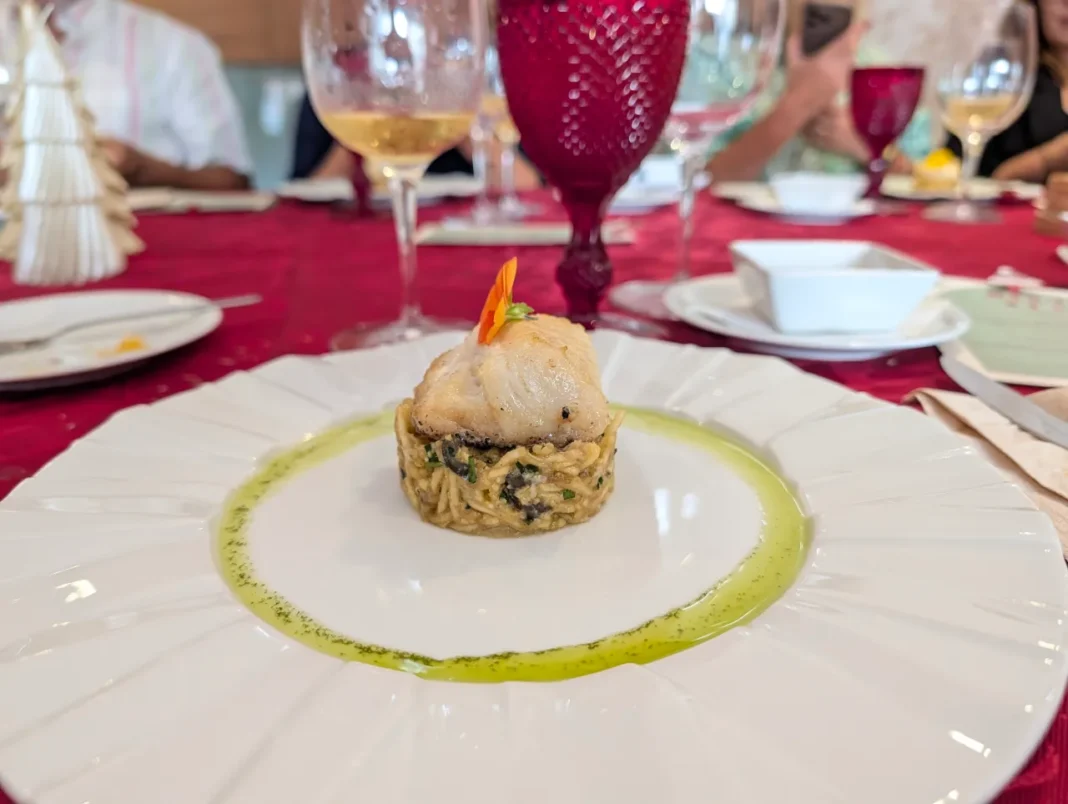 Restaurante STAY - Bacalhau grelhado &agrave; Br&aacute;s com azeitonas