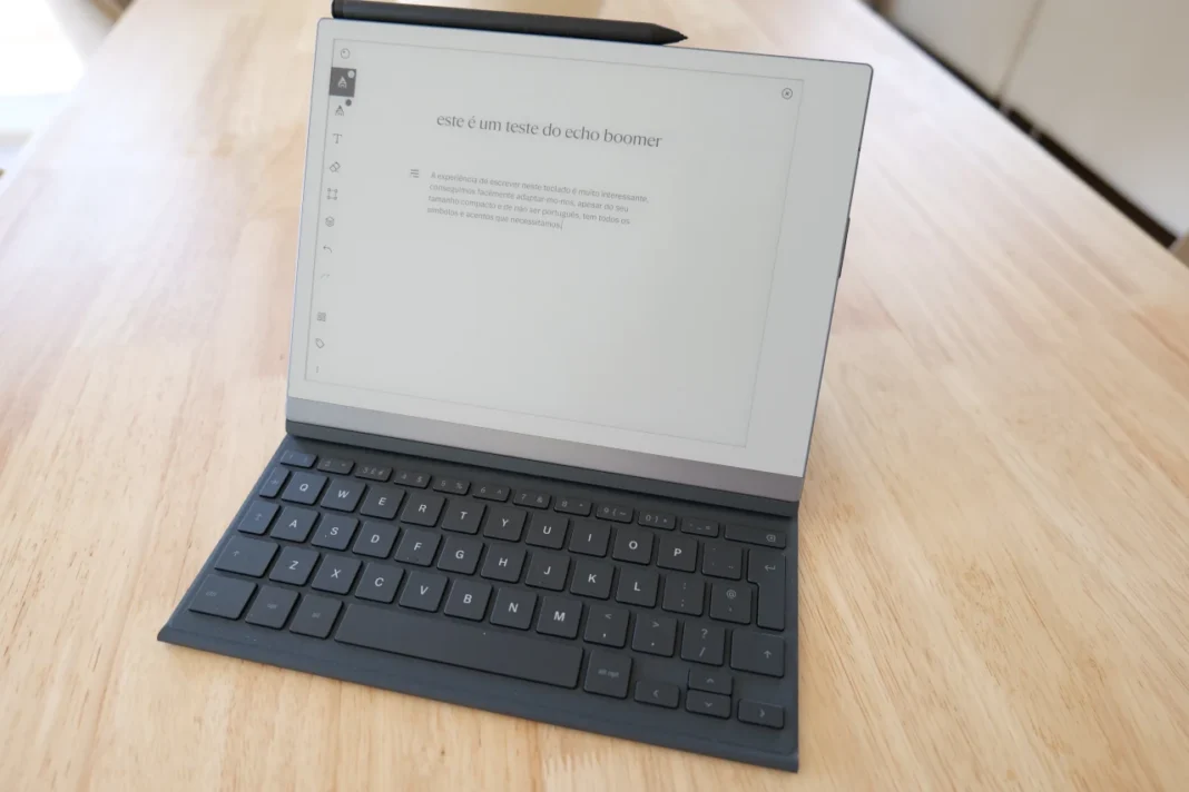 ReMarkable 2 - teste teclado