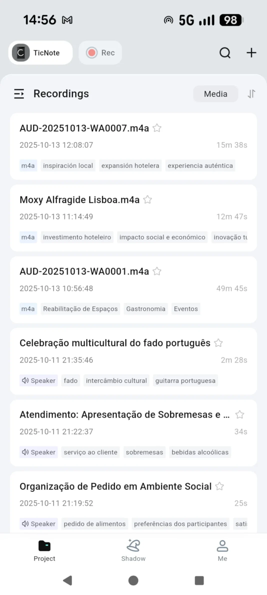 Mobvoi TicNote - app