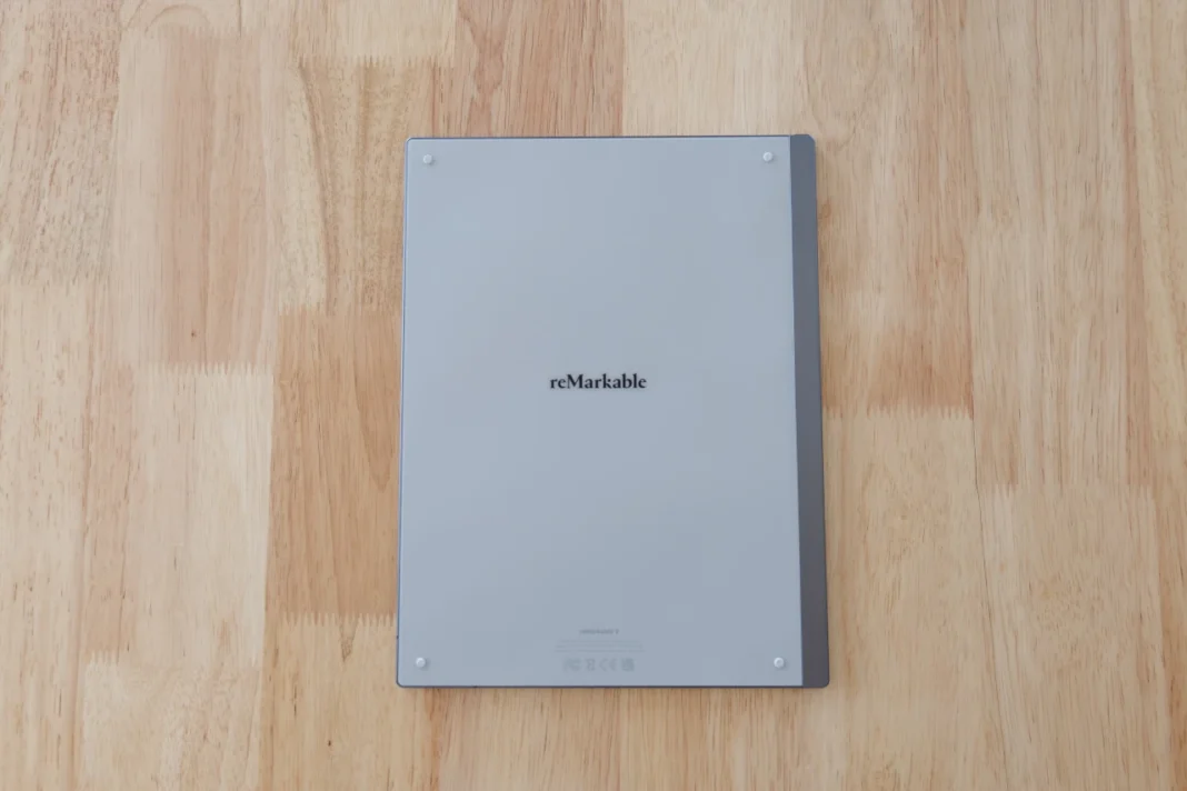 ReMarkable 2 - traseira