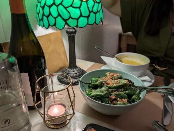 Velha Taberna - Pimentos Padron na Chapa