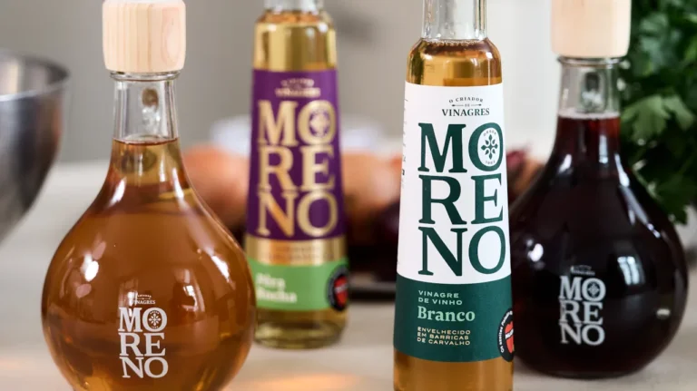 Casa Mendes Gonçalves dá nova vida ao vinagre com a marca Moreno